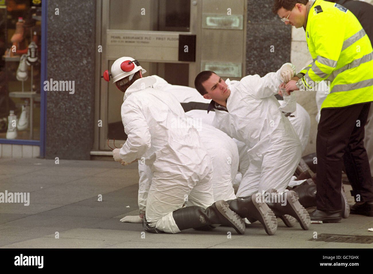 The Troubles - IRA Warrington Bomb Attacks - Warrington Stock Photo