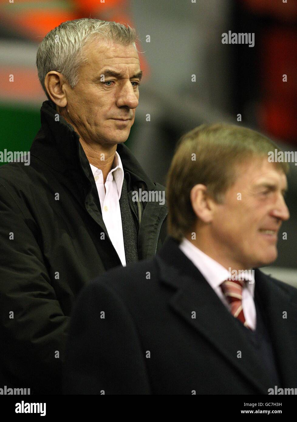 Ian Rush (Left) And Kenny Dalglish (Right) In The Stands Stock Photo - Alamy