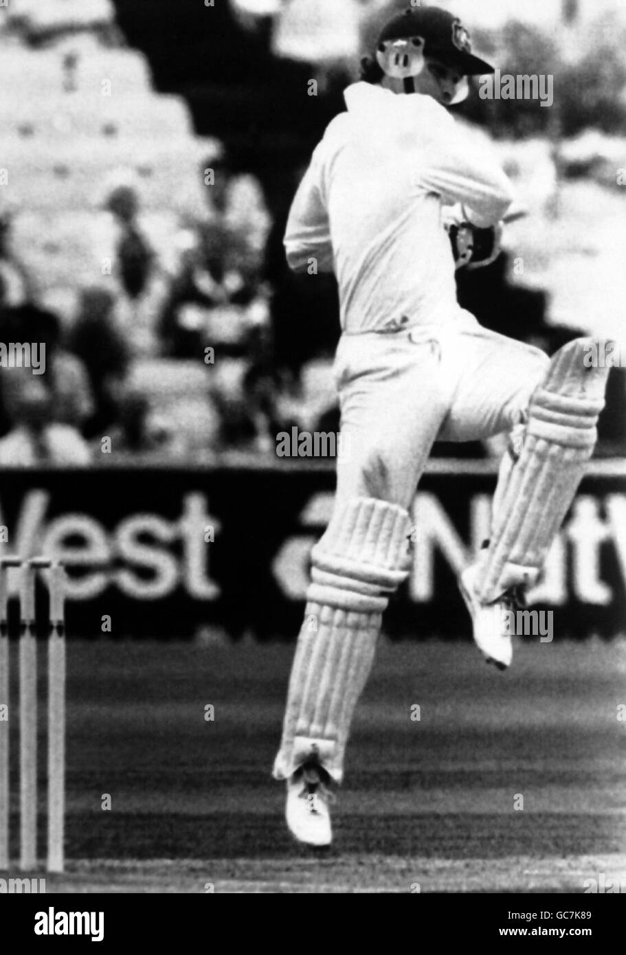Cricket - Australia in British Isles 1989 (3rd Test) -England v Australia - Second Day - Edgbaston, Birmingham Stock Photo