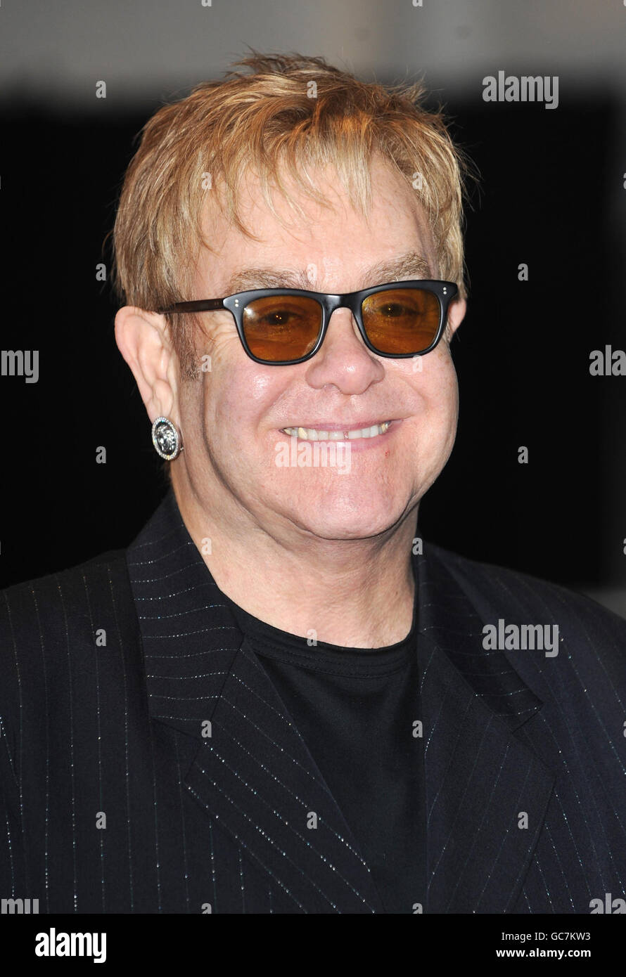Elton John And David Furnish Launch Out The Closet London Stock