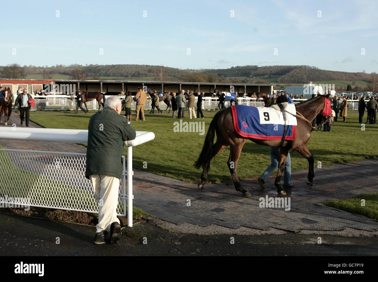 Ludlow racecourse general hires stock photography and images Alamy