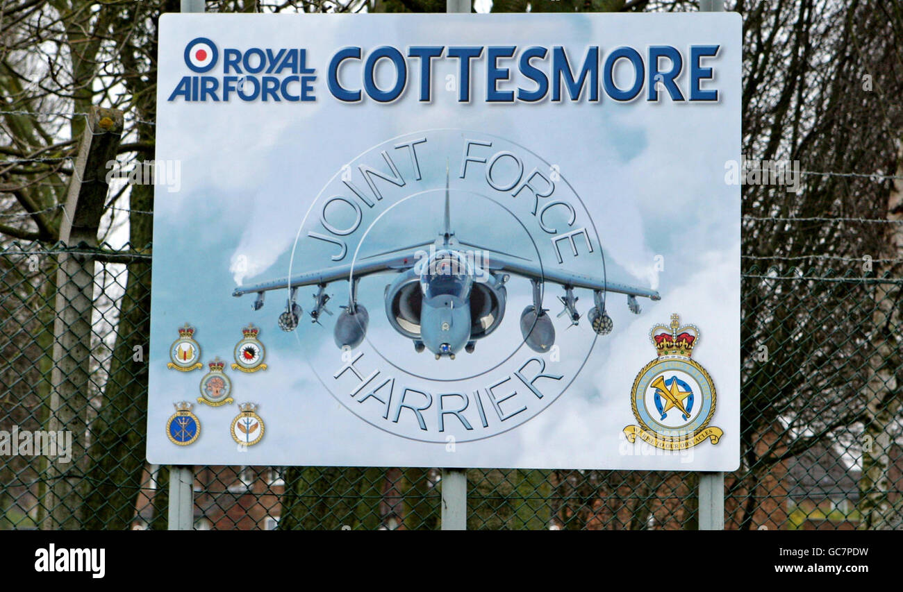 RAF Cottesmore Stock Photo