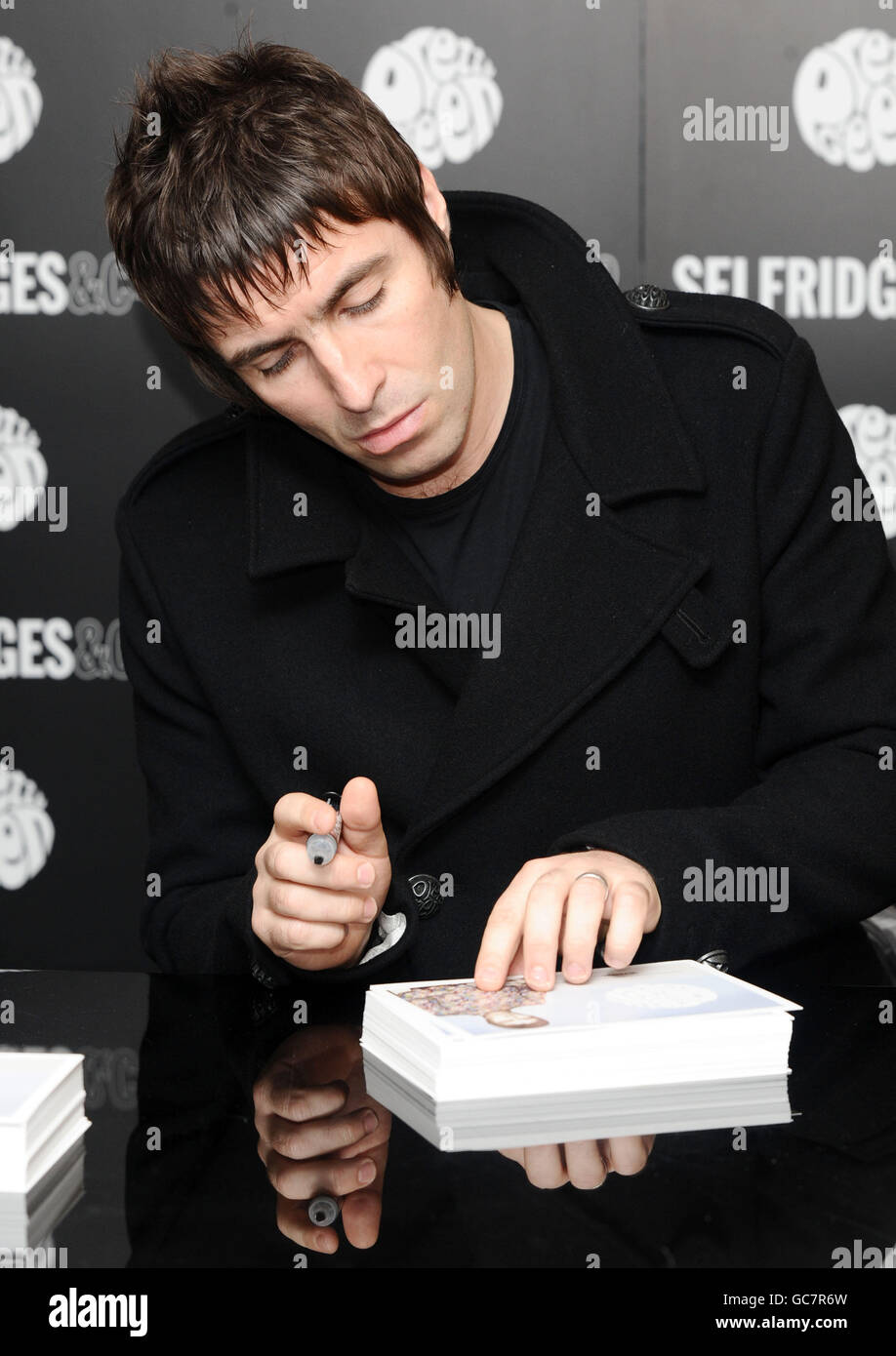 Liam Gallagher launches clothing range. Liam Gallagher launches his new
