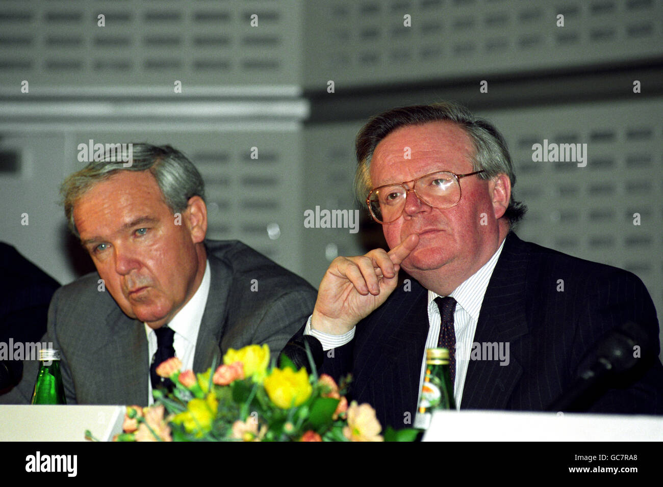 SIR BOB REID & JOHN MCGREGOR Stock Photo Alamy