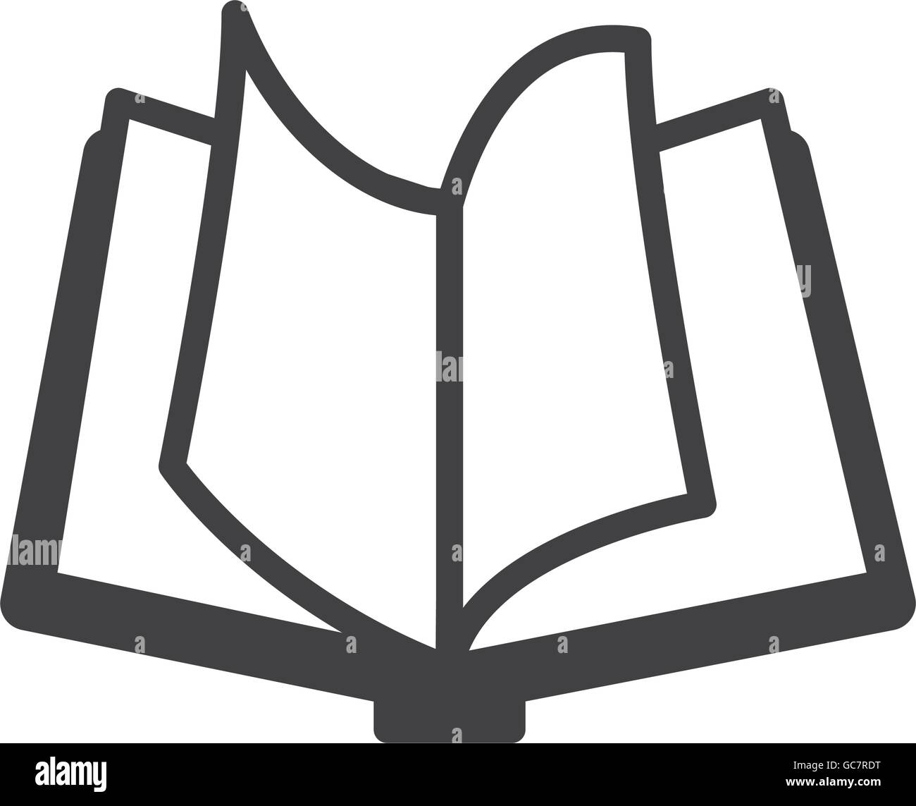 Book icon. Reading and learning design. Vector graphic Stock Vector ...
