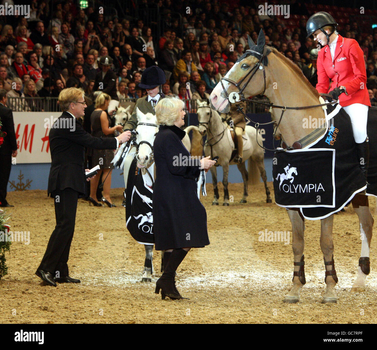 London International Horse Show Stock Photo - Alamy