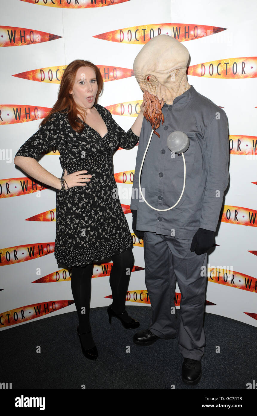 Dr Who Christmas special screening London Stock Photo Alamy