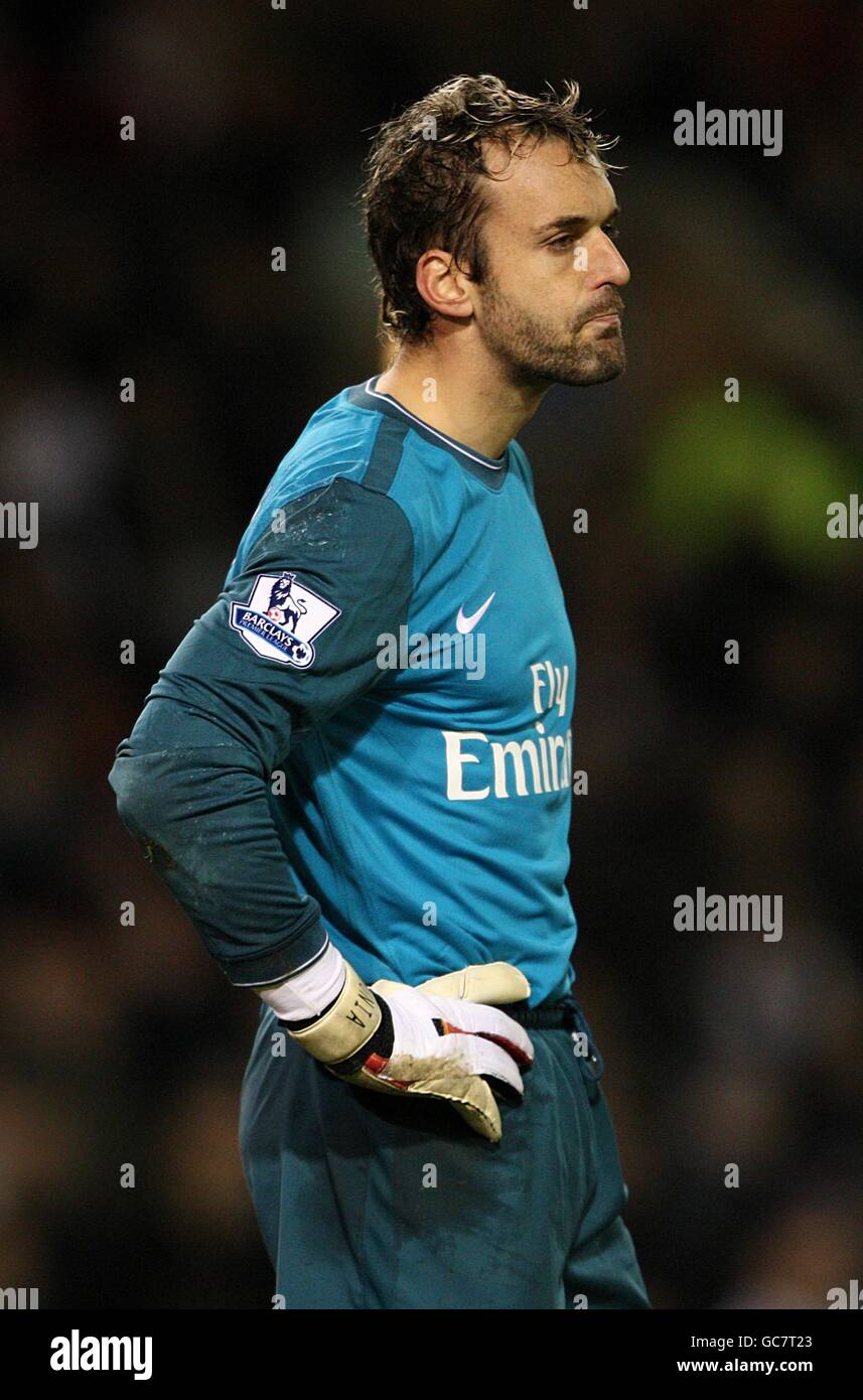 Soccer - Barclays Premier League - Burnley v Arsenal - Turf Moor. Manuel Almunia, Arsenal goalkeeper Stock Photo