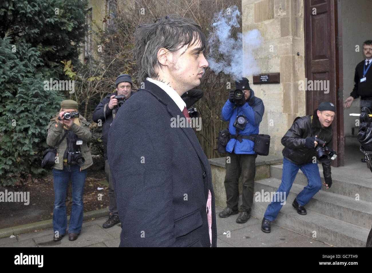 Pete Doherty in court Stock Photo