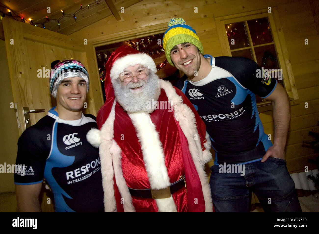 Rugby union glasgow warriors photo call xscape braehead hi res