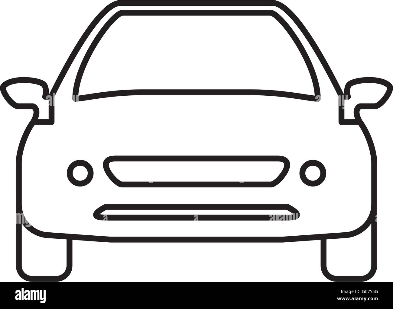 Car icon. Transportation machine design. Vector graphic Stock Vector ...