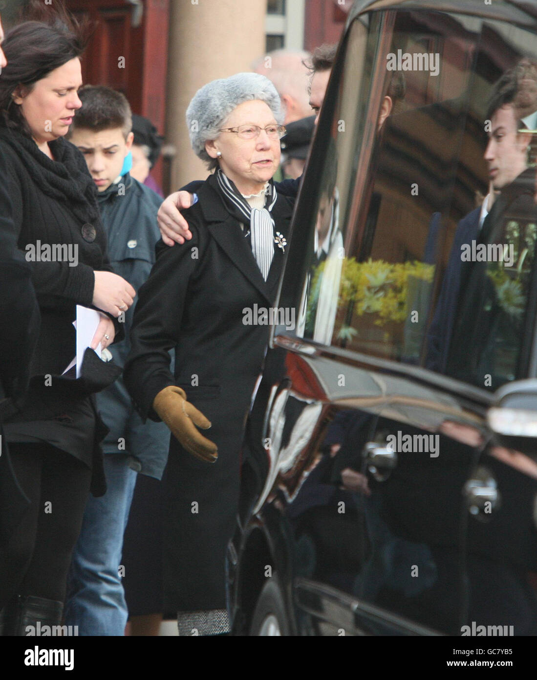 Tom Travers funeral Stock Photo Alamy