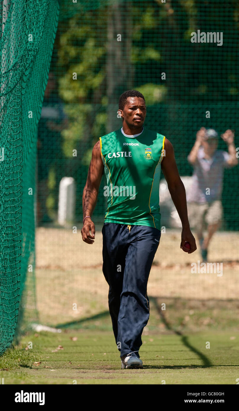Cricket South Africa Nets Newlands Cape Town Stock Photo Alamy