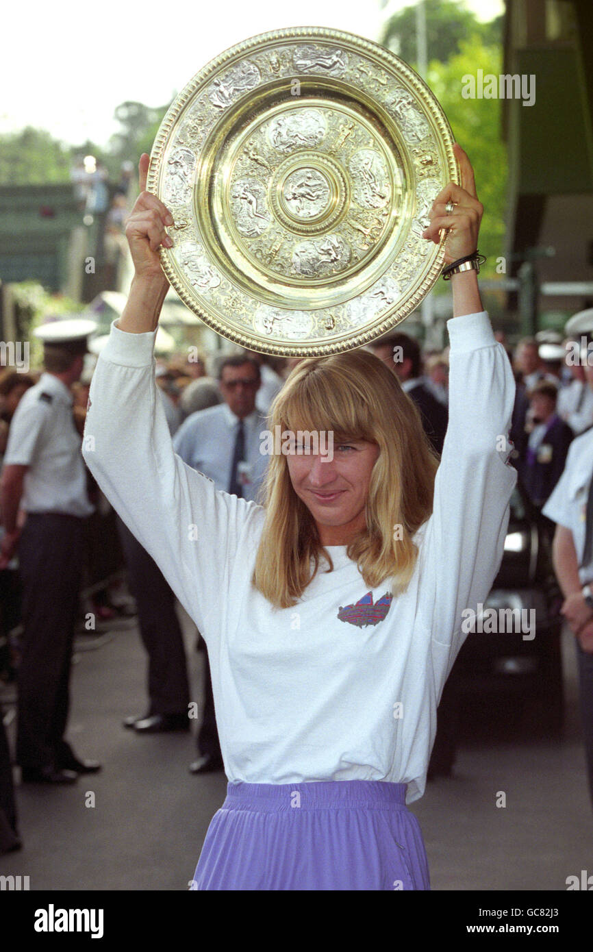 Tennis 1993 Wimbledon Championships Women's Singles Final Steffi