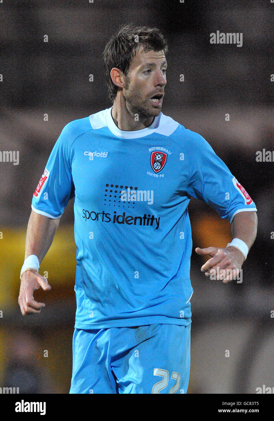 Soccer - Coca-Cola Football League Two - Port Vale v Rotherham United - Vale Park Stock Photo