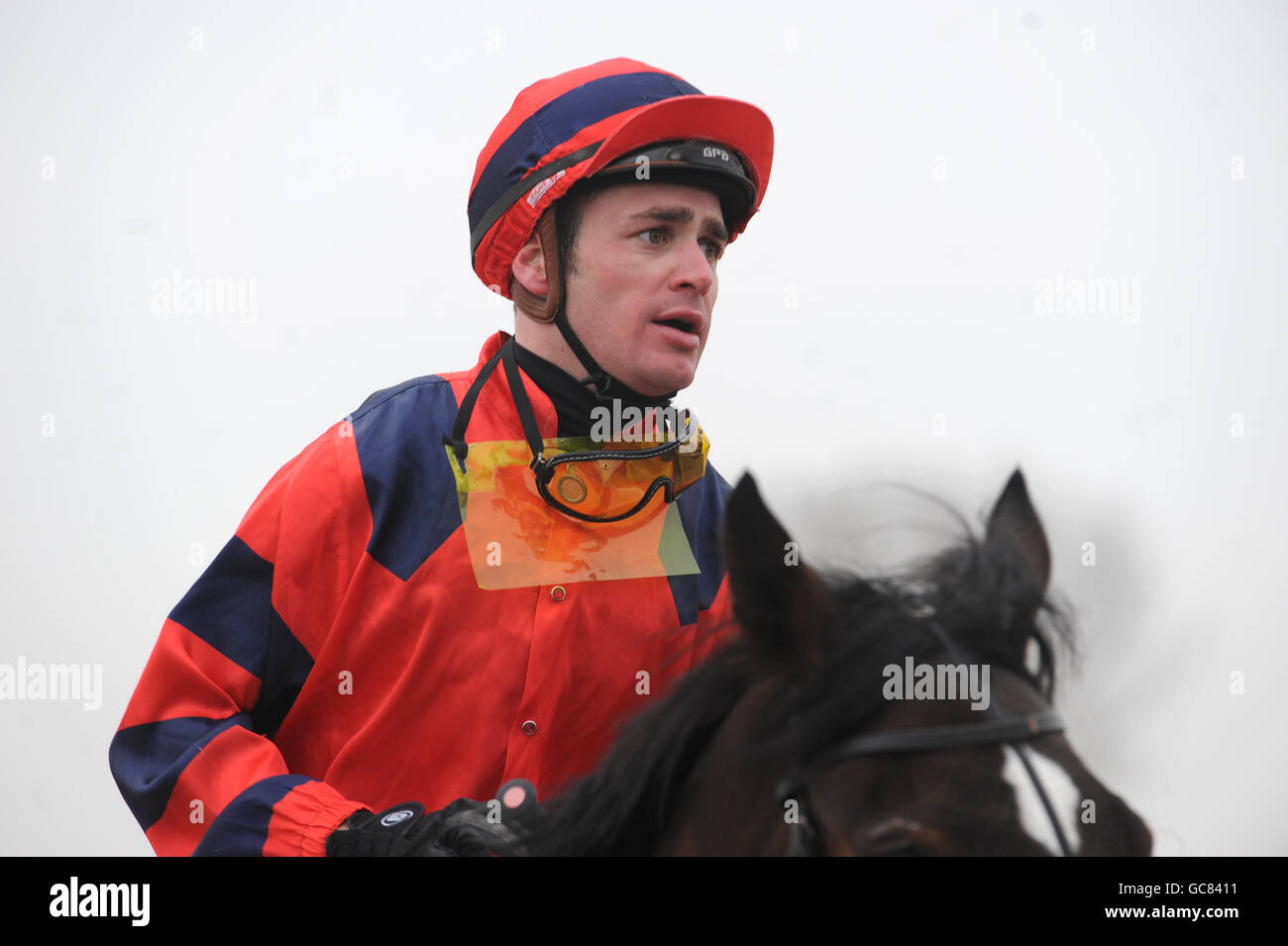 Horse Racing - Southwell Racecourse. Jean-Pierre Guillambert, jockey Stock  Photo - Alamy