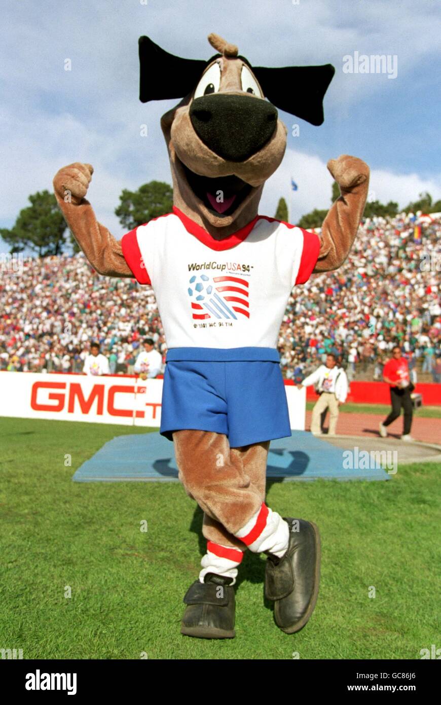 Soccer - World Cup USA '94 - Tournament Mascot Stock Photo - Alamy