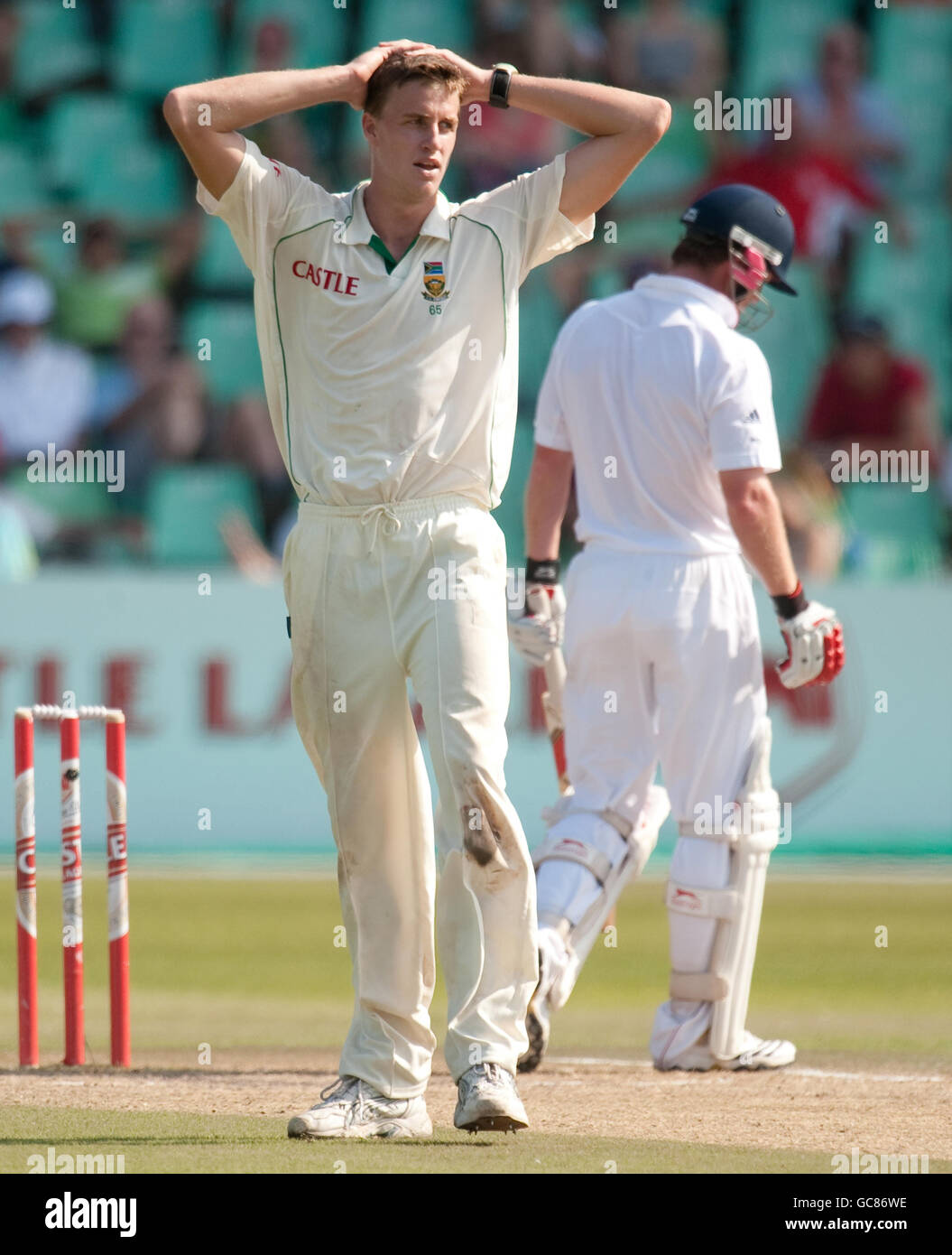 South Africas Morne Morkel Reacts Hi-res Stock Photography And Images ...