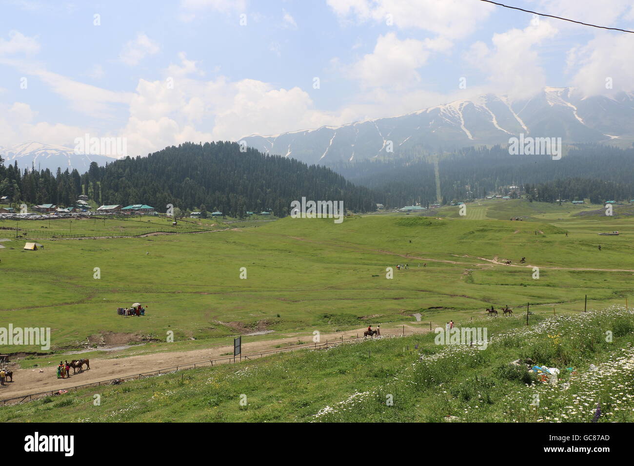 Gulmarg, Jammu & Kashmir Stock Photo