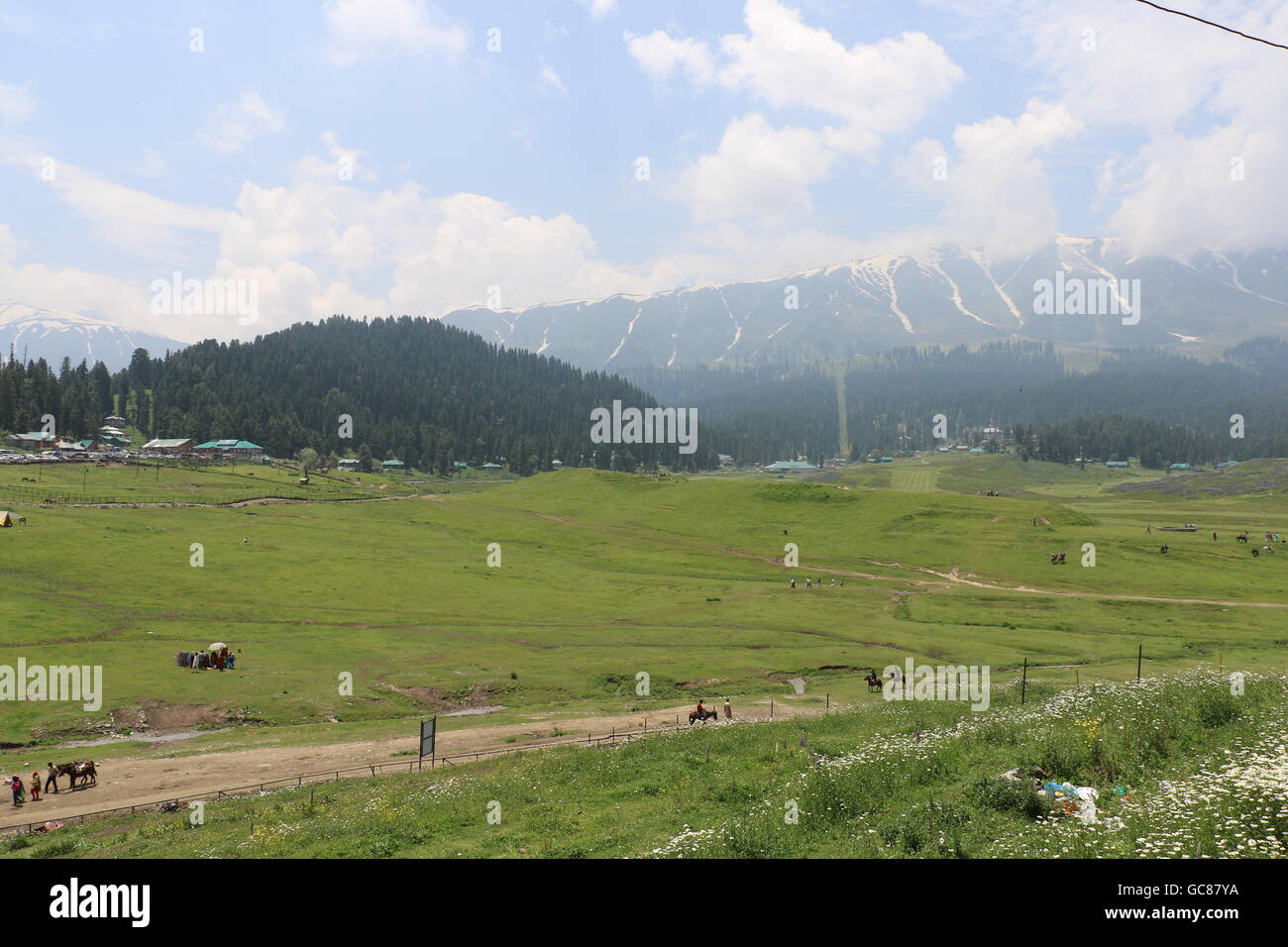 Gulmarg, Jammu & Kashmir Stock Photo