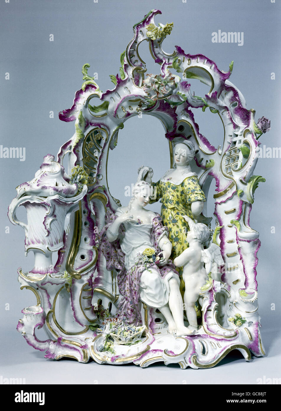 fine arts, china, toilette of Venus, design by Johann Wilhelm Lanz