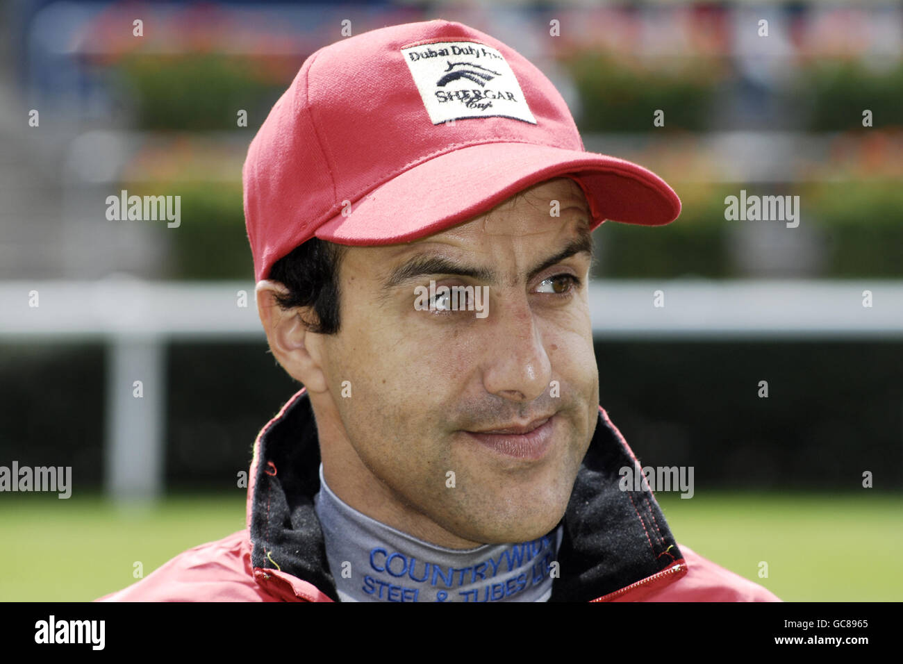 Horse Racing - The Dubai Duty Free Shergar Cup Day - Ascot Racecourse. Darryll Holland, jockey Stock Photo