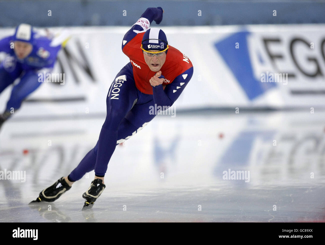 Speed Skating - European All-Round Championships - Norway Stock Photo