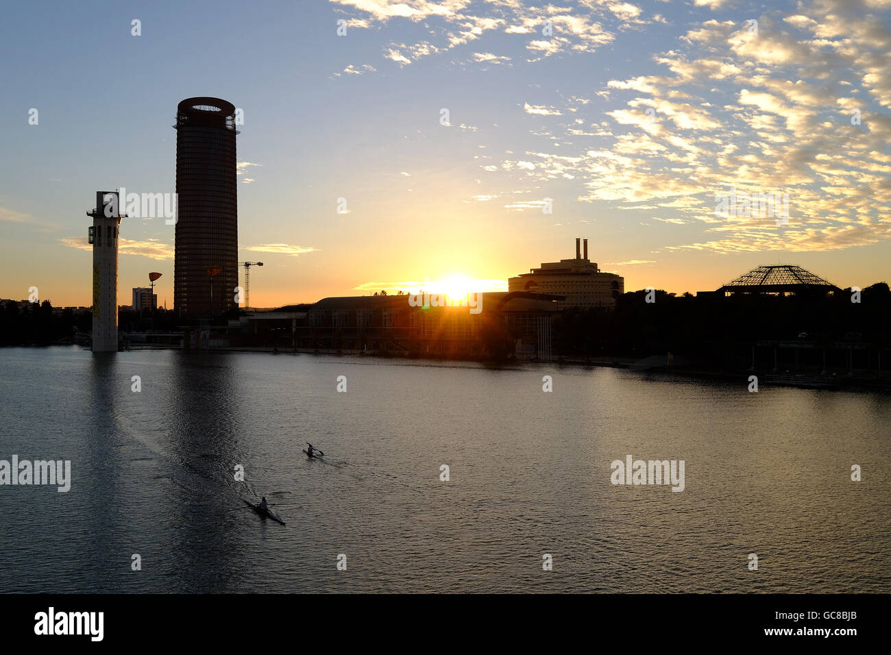 Cajasol tower hi-res stock photography and images - Alamy