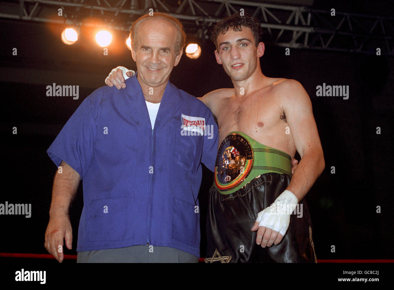 Boxing European Welterweight Title Holder Gary Jacobs and Manager