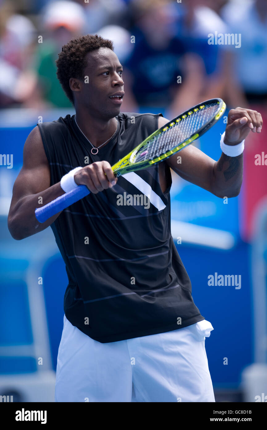 Gael monfils australian open hi-res stock photography and images