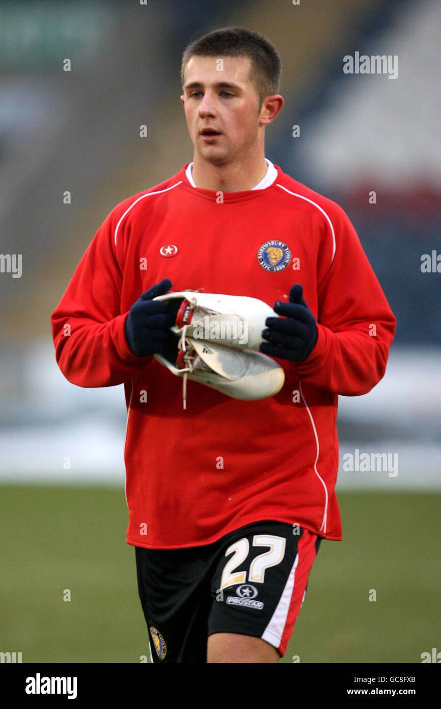 Soccer - Coca-Cola League Two - Rochdale v Shrewsbury Town - Spotland Stock Photo