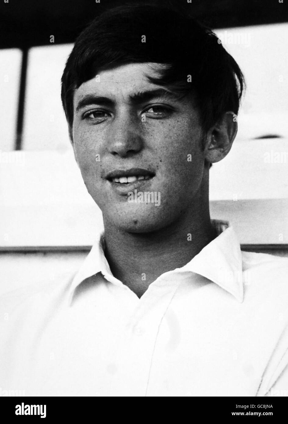 Norman 'Smokey' Featherstone, from Que Que, Rhodesia. He made his debut with Transvaal 1967-1968 in Currie cup Championship, and debut for the County in 1968. Stock Photo