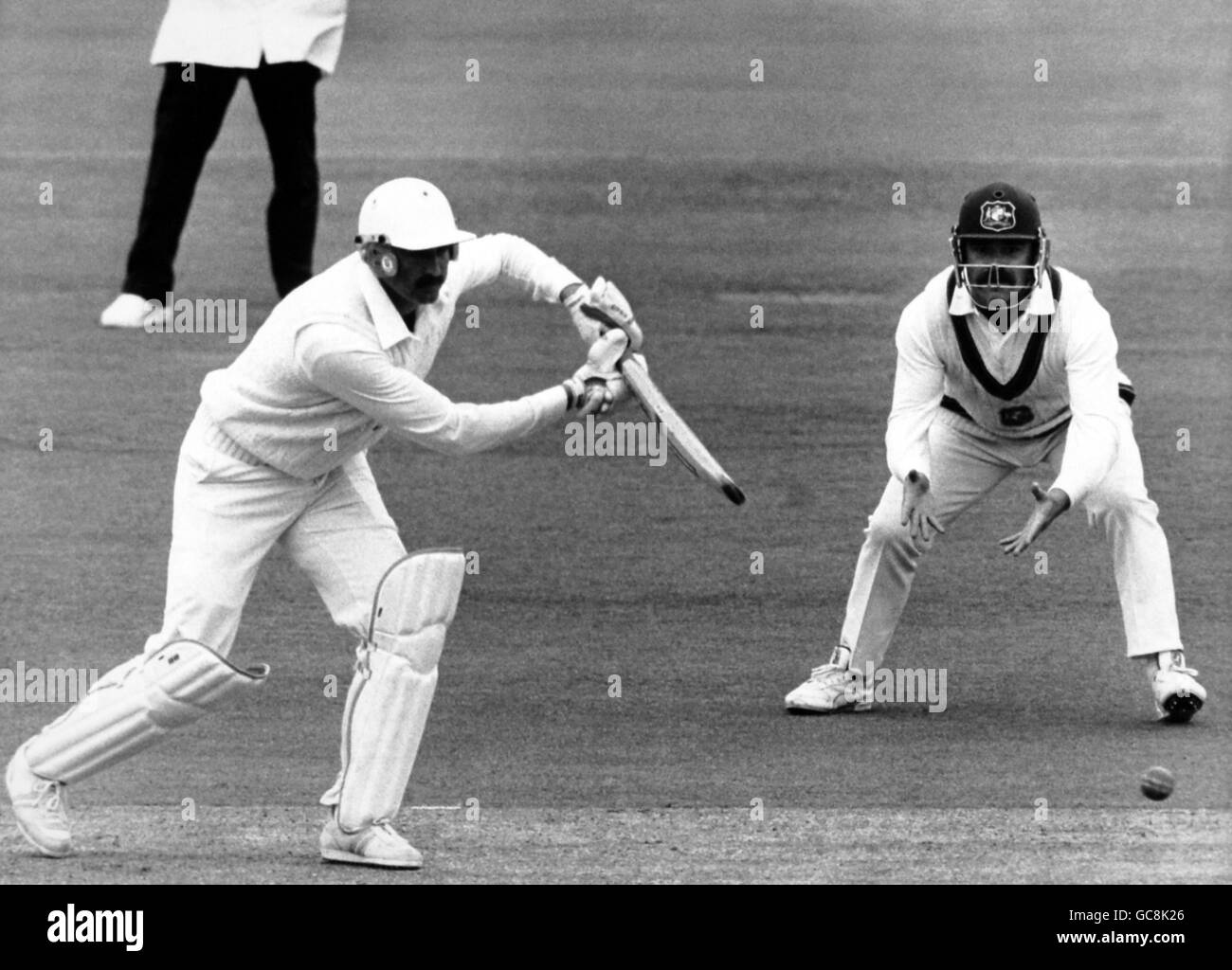 Cricket - England v Australia - Australia in British Isles 1989 (2nd Test) Venue Lord's Cricket Ground, St John's Wood Stock Photo
