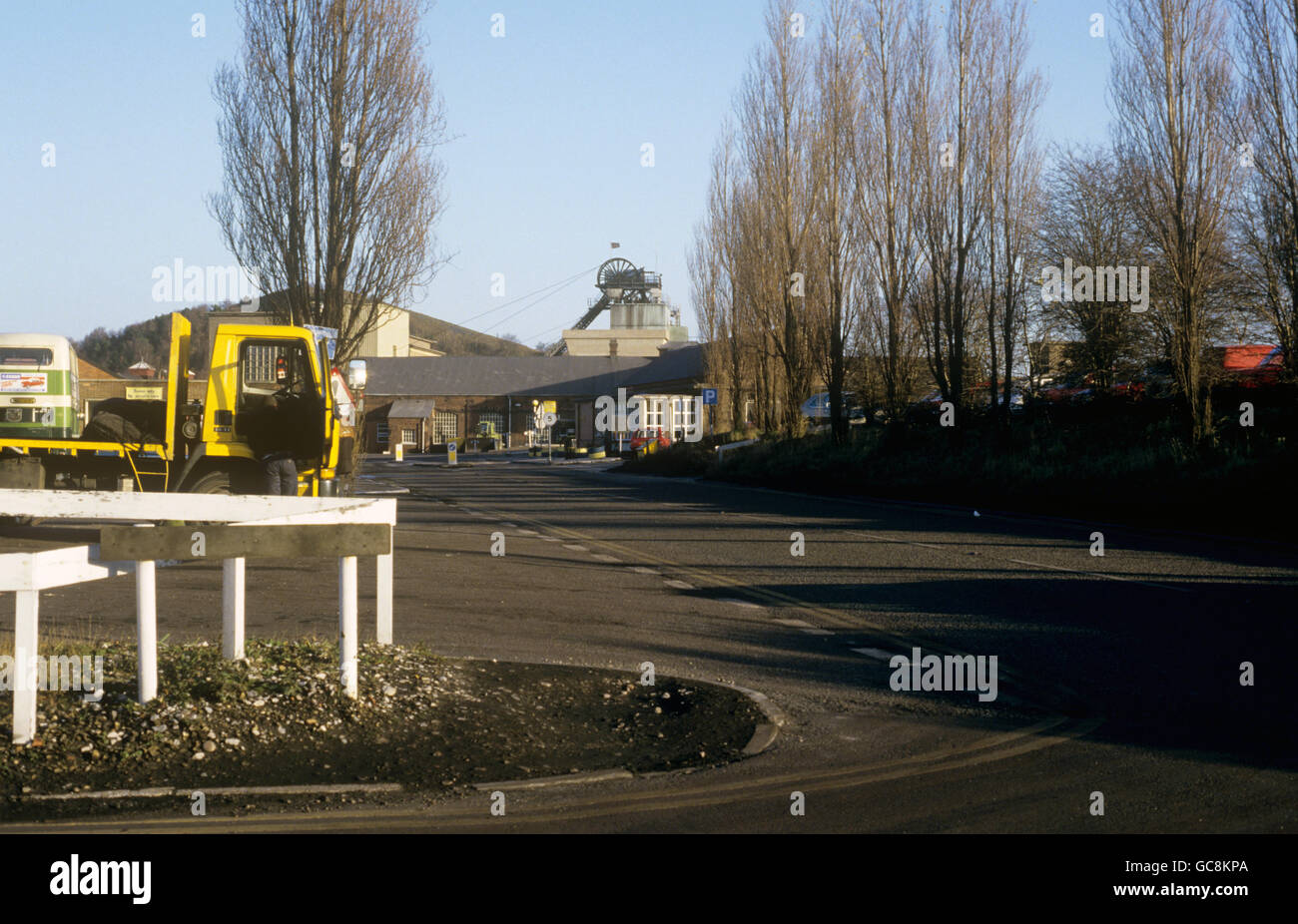 Industry - Coal Mining - Mansfield Colliery - Nottinghamshire Stock Photo