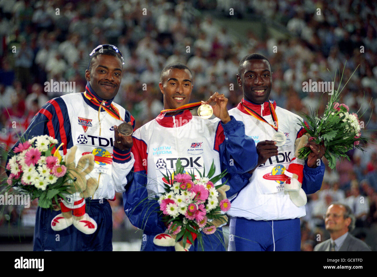 Athletics 1993 World Championships Stuttgart Men's 100m Hurdles