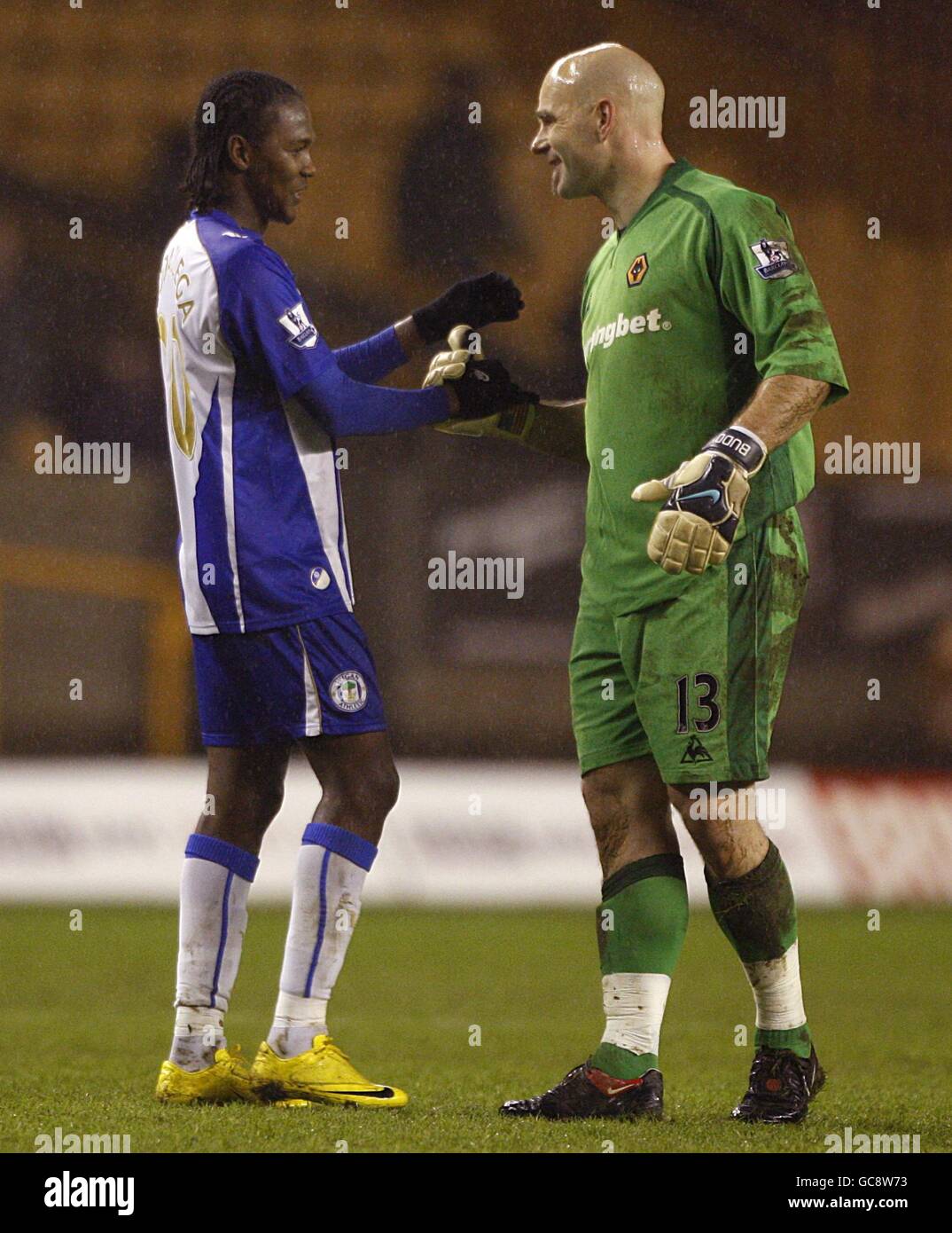 Soccer - Barclays Premier League - Wolverhampton Wanderers v Wigan Athletic - Molineux Stock Photo