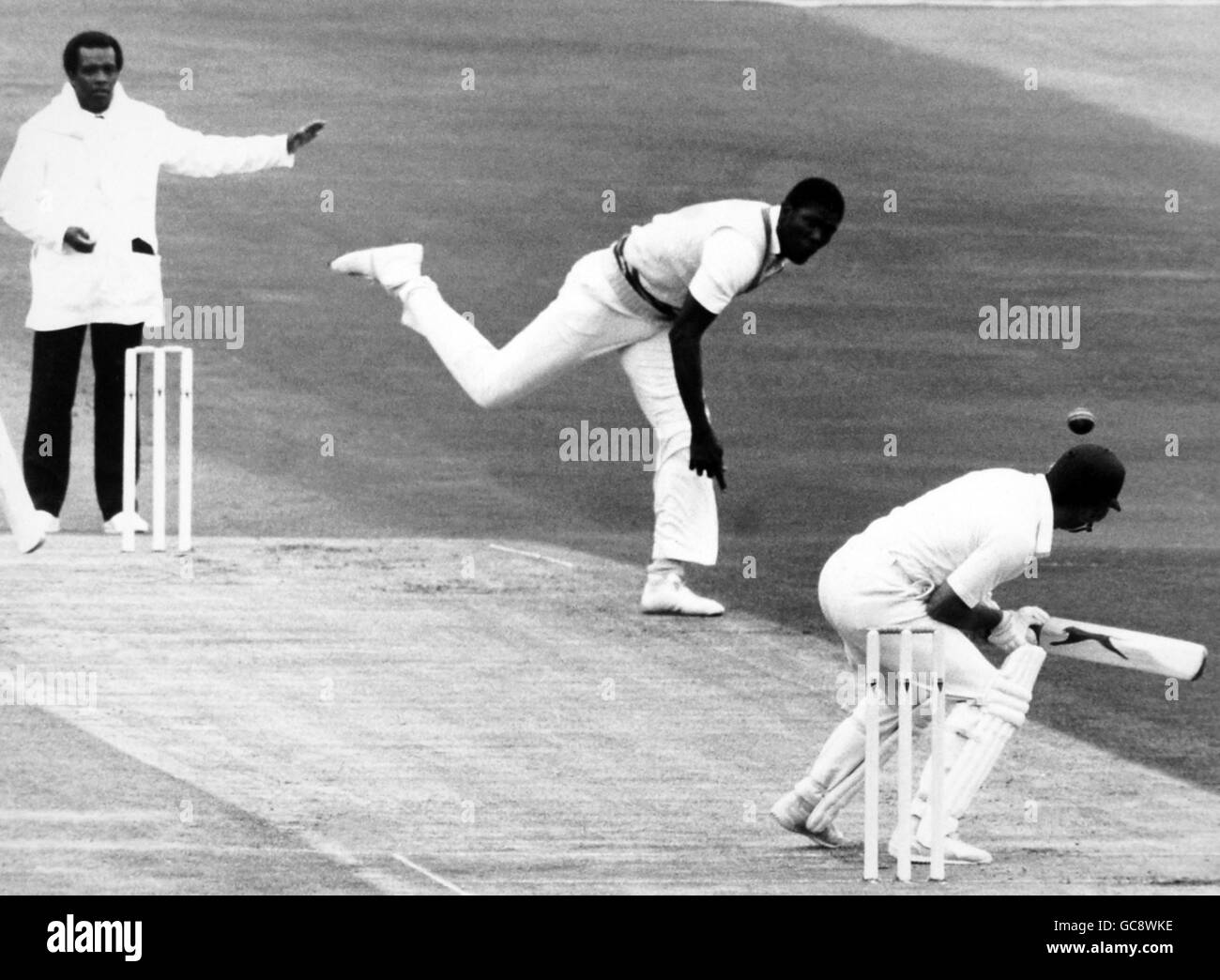 Cricket - Yorkshire v Somerset - National Westminster Bank Trophy 1985 (2nd Round) - Day One - Headingley, Leeds Stock Photo