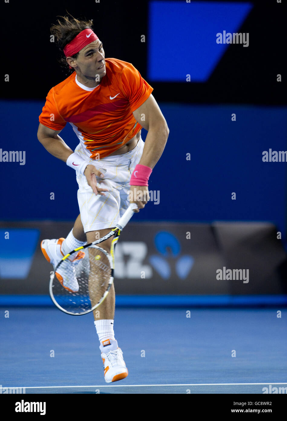 Tennis Australian Open 2010 Day One Melbourne Park Stock Photo