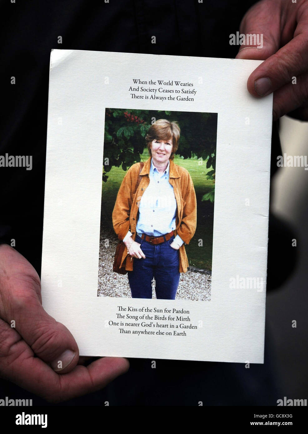 Funeral of Rosemary Parker Bowles Stock Photo Alamy