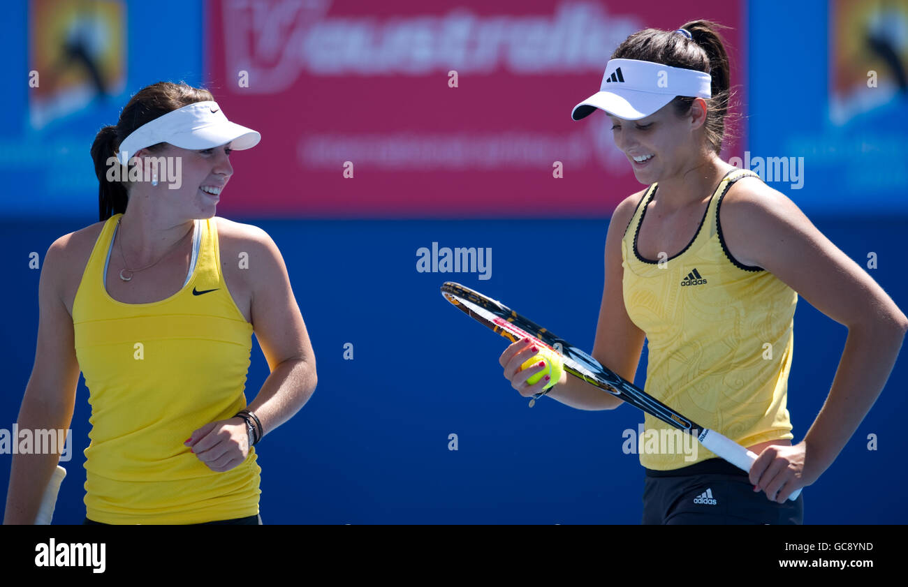 Tennis - Australian Open 2010 - Day Seven - Melbourne Park Stock Photo