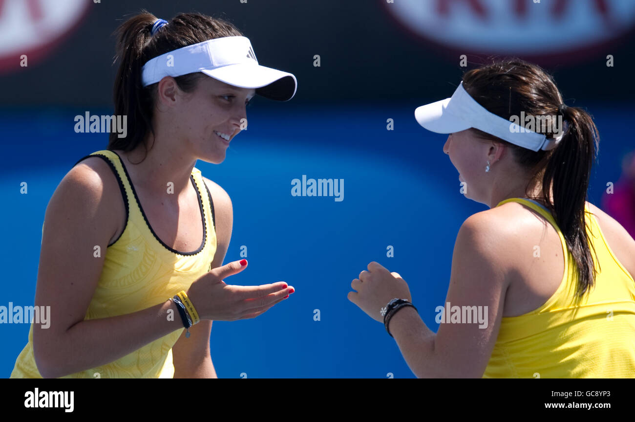 Tennis - Australian Open 2010 - Day Seven - Melbourne Park Stock Photo