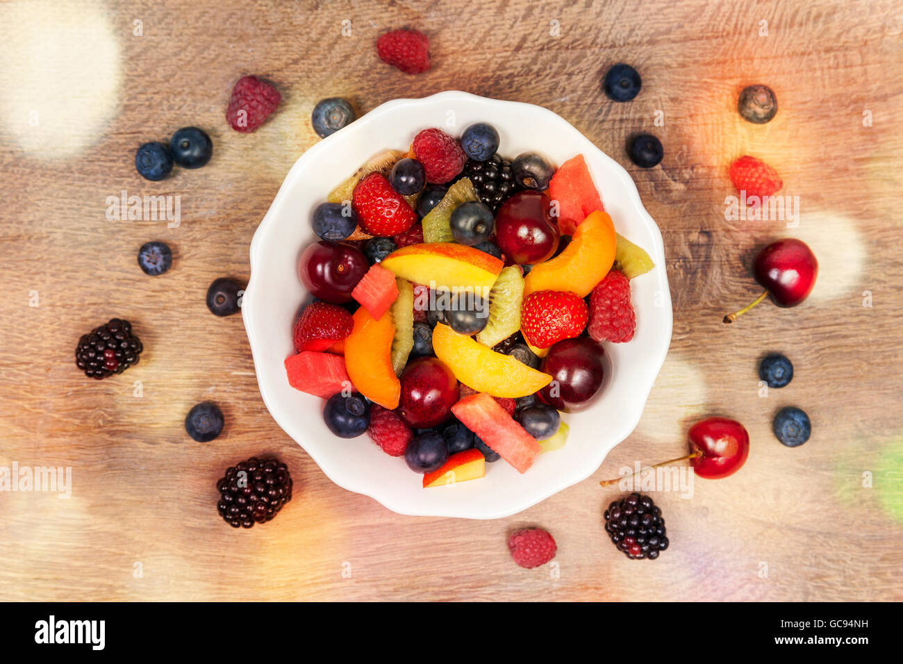 Fruit salad Stock Photo