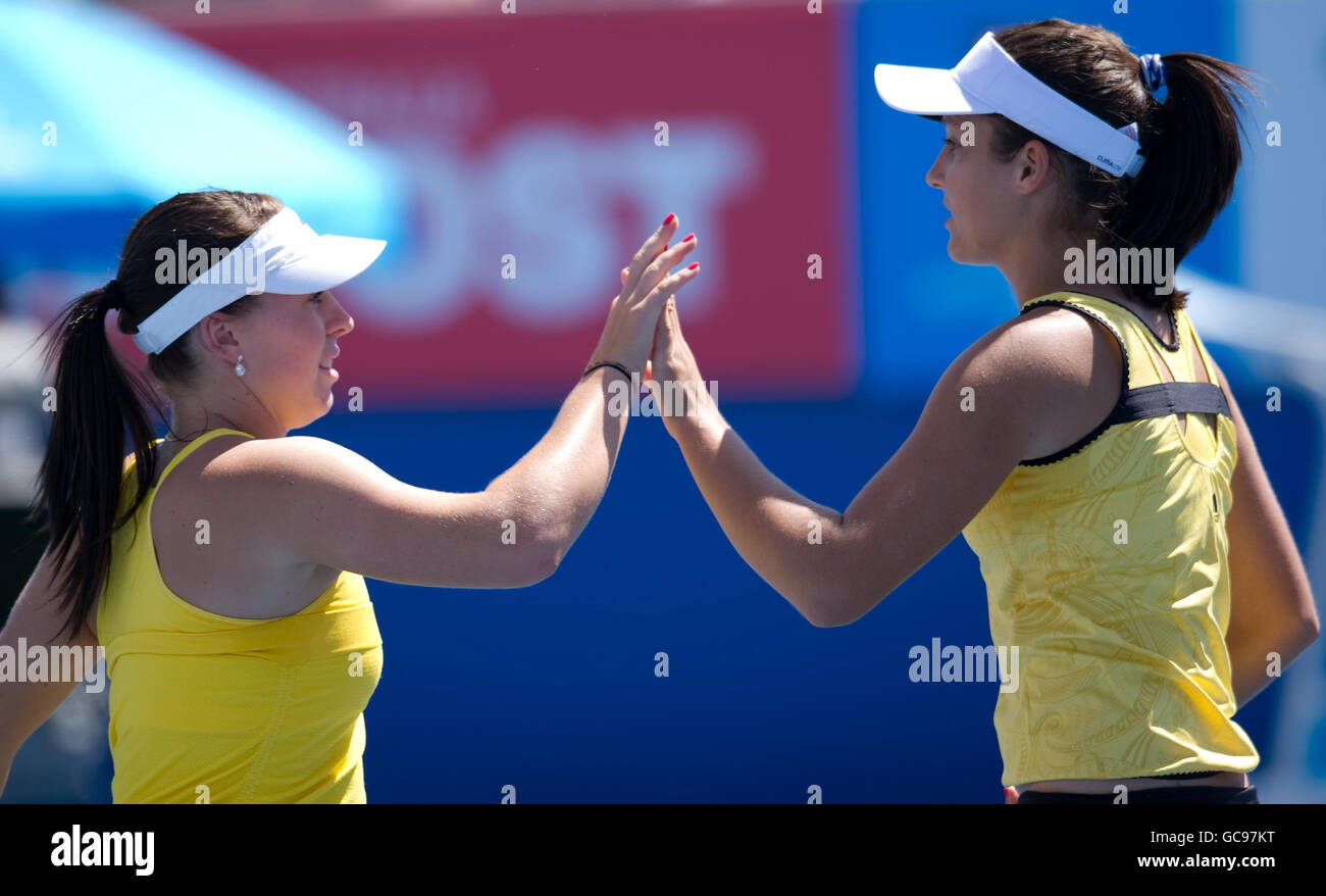 Tennis Australian Open 2010 Day Seven Melbourne Park Stock Photo
