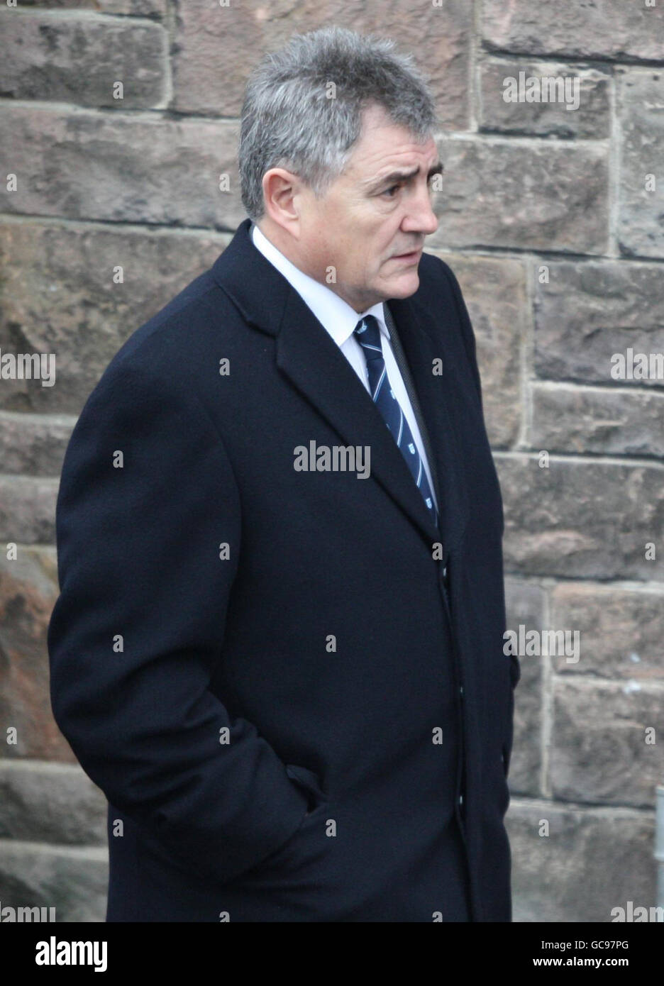 Bill Mclaren Funeral Stock Photo Alamy