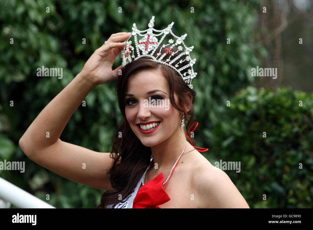 Miss England photocall - Surrey Stock Photo