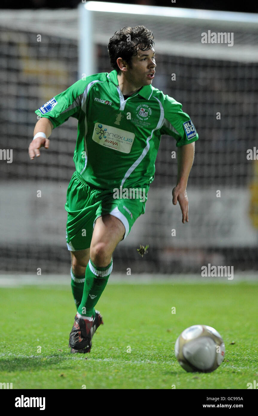 Soccer - FA Cup - Third Round - Notts County v Forest Green Rovers - Meadow Lane. Jared Hodgkiss, Forest Green Rovers Stock Photo