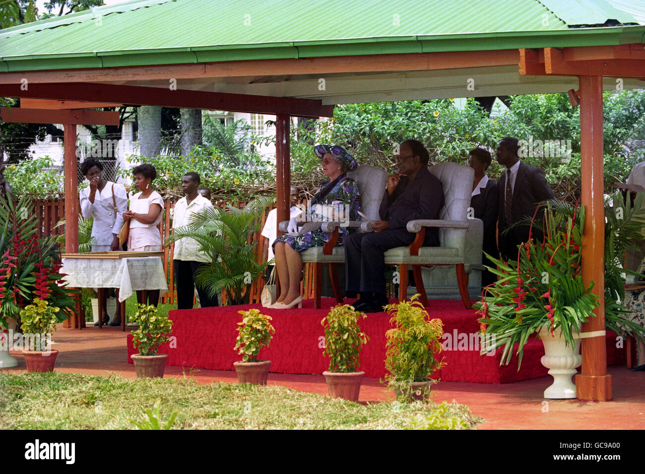 Queen elizabeth ii visit guyana hires stock photography and images Alamy