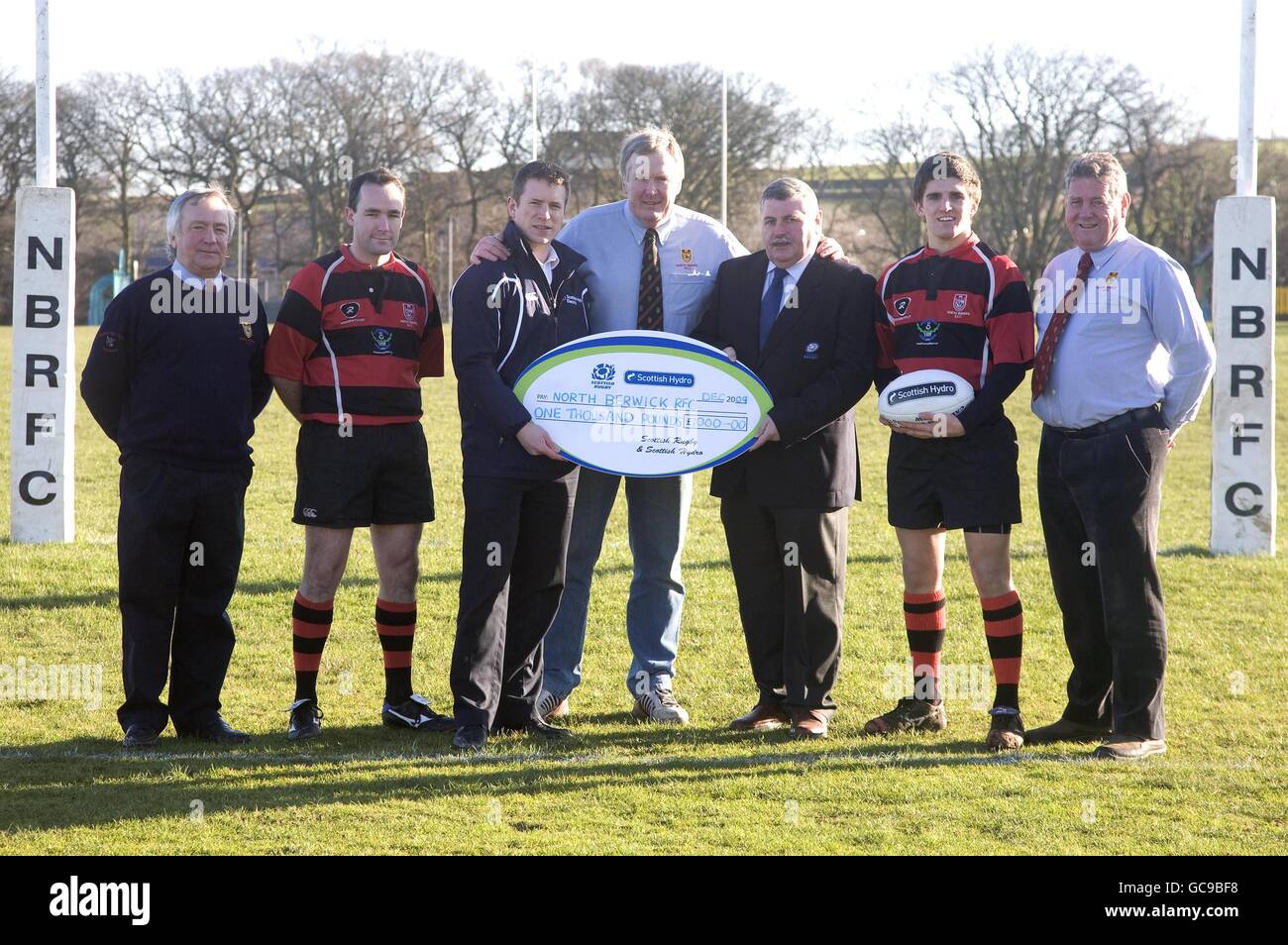 Rugby Union Scottish Rugby Union Club Of The Month North Berwick Rugby Club Stock Photo Alamy