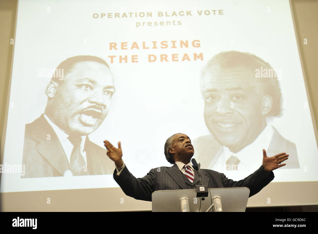Operation Black Vote rally Stock Photo Alamy