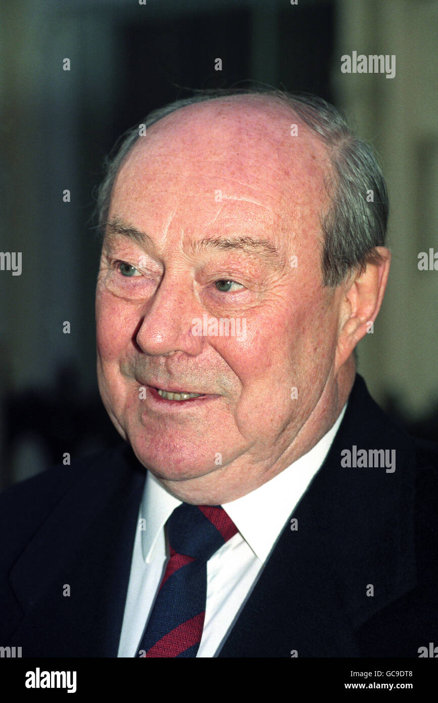 Football association chairman sir bert millichip speaking fa